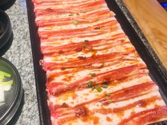 调味猪五花-九田家黑牛烤肉料理(麒麟万达店)