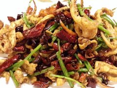 干煸龙须-焯宇豆皮涮牛肚