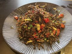 菌香油淋干巴-芸鲜季·云南野生菌餐厅· 云南风物味研社(闵行店)