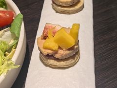 酥皮鹅肝配手作鲜无花果酱-庐灶江南·江南菜·四合院Bistro(东直门雍和宫·原华侨宾馆店)