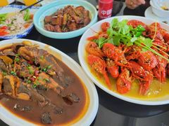 -七的湖·晚芳亭·阳澄湖农家菜·大闸蟹(莲花岛店)