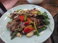 姜葱爆炒黄牛肉-阿多私房菜(顺德店)