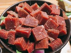 黑椒牛肉粒-胖记烤肉(湖大店)