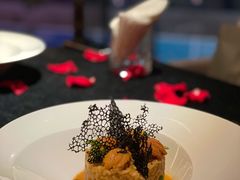 北海道海胆意大利烩饭-wann lounge 低温慢煮牛排·清吧