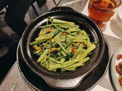 椒丝腐乳炒通菜-港丽餐厅(高德置地店)