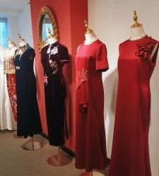 -禾米旗袍妈妈装礼服定制(嘉业国贸店)