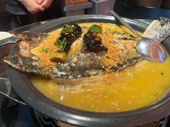 -探鱼·鲜青椒爽麻烤鱼(银泰城店)