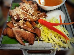 烤猪颈肉-荷花泰菜(东方新天地店)