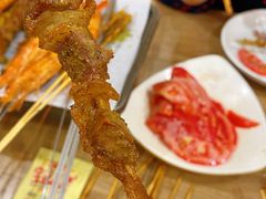 -宝记烧烤·碳锅羊肉·羊蝎子火锅·夜食社(文体路创始店)