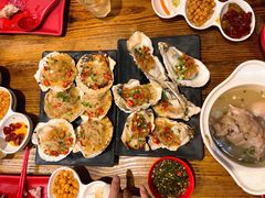 鲜活烤扇贝-红料理|串串有瘾·烧烤(吴中路店)