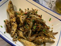 椒盐小河鱼-古道村落(温汤店)