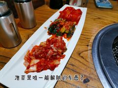 泡菜拼盘-鹤一烤肉自助餐厅(中关村店)