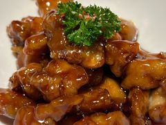 雪花糖醋里脊-绿茶餐厅(蓝色港湾店)