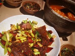 蕨粑炒腊肉-山石榴·贵州菜(丰盛里店)