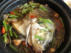 鱼头煲-壹只菜·崇明本地特色菜(崇明南门店)