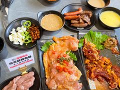 -啊美丽炭火烤肉(滑翔一店)