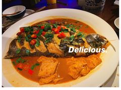 土烧鱼头半只-绿茶餐厅(千岛湖银泰城店)