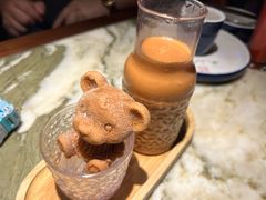 小熊奶茶-绿茶餐厅(乐峰广场店)