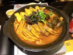 老表记鸳鸯螺丝鸭脚煲-老表记广西宵夜螺蛳鸭脚煲(西大店)