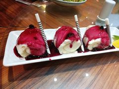 蓝莓山药-食欲老院子荆芥疙瘩汤(经五路店)