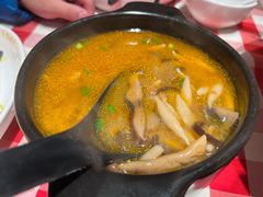 蘑菇汤莜面鱼鱼-西贝(无锡万象城店)
