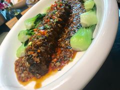 葱烧大海参-茶叁酒肆·楚味江湖(菱角湖店)
