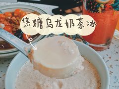 焦糖乌龙奶茶冰-堂屋糖水店(愚园店)