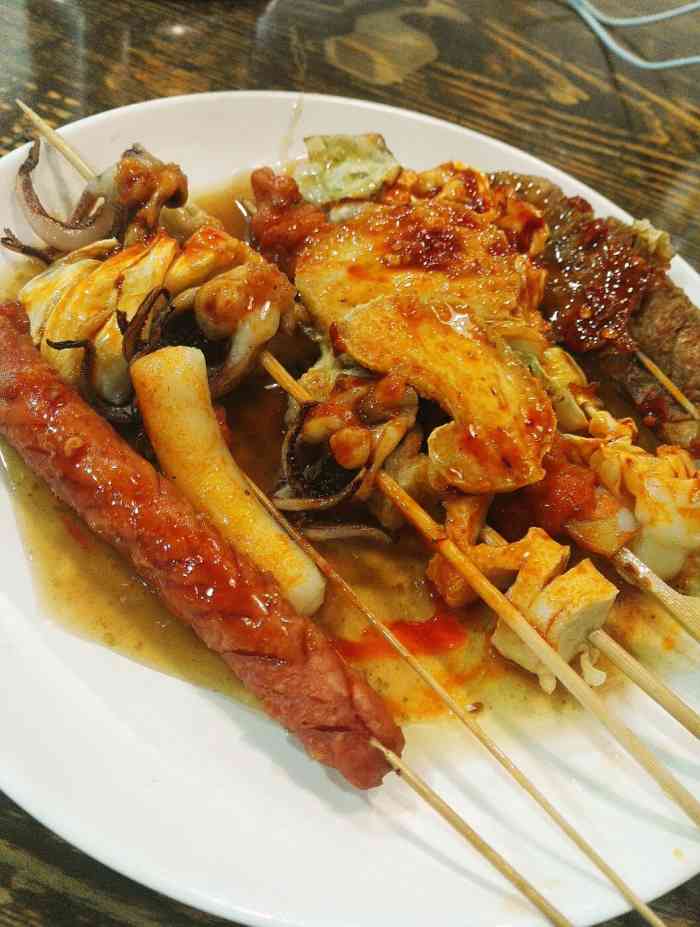 石乐志蚝油串-"老早前去吃的串串.好久没吃了,在南京很少.