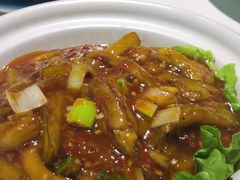 鱼香茄子煲-川人百味(金安中央大街店)