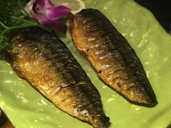 烤青花鱼-万兴佳烤肉·长白山老味道(东岸里店)