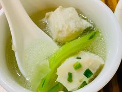 潮汕鱼丸黄瓜汤-潮粥馆(长江花园店)