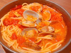 番茄花蛤汤面-萨莉亚意式餐厅(杭州滨江天街店)