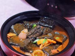 家烧自制黑豆腐-新光酒家·河豚·海鲜·蟹料理(浦东店)