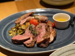 香肠牛排拼盘-The Diner X餐厅(青岛万象城店)