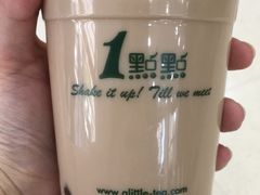焦糖红茶拿铁-1点点(银座和谐广场店)