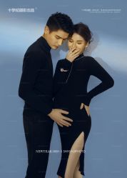 点击看大图 -十孕纪高端孕妇亲子摄影