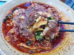水煮肉片-雨田饭店