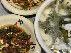 雪菜笋丝鲜牛肉面-何永光123鲜牛肉馆(江北万达1号店)