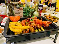 黑椒焗波斯大龙虾-好福记饭店(红梅公园店)