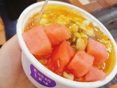黄桃刨酸奶-一只酸奶牛(八一路店)