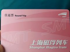 -龙阳路磁悬浮列车总站-停车场