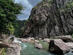 -楠溪江石桅岩