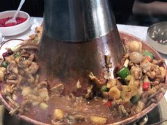 -老佛爷铜炉蛙锅(挂绿店)