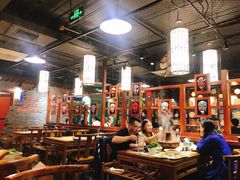 大堂-京门老爆三·铜锅涮肉 爆肚(望京店)