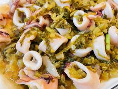 酸菜炒鱿鱼-温岭人家(红花北路店)
