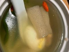 竹荪鸽蛋汤-竹里馆·淮扬菜·功夫茶(老门东店)