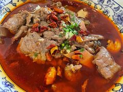 水煮牛肉-兔爸私家小厨(新北万达店)
