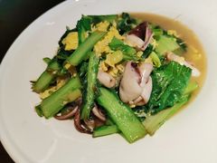 笔管鱼炒小白菜-前海沿·青岛菜(李沧万达店)