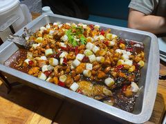 宫保鸡丁烤鱼（清江鱼/斤）-锦尚阁烤鱼•天津菜(宣武门胡同店)