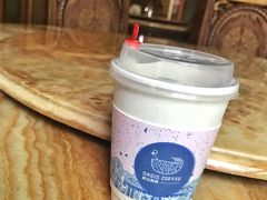 桃胶麻麻黑-Oasis coffee燕谷咖啡(公信店)